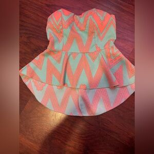 Rue21 strapless formal shirt